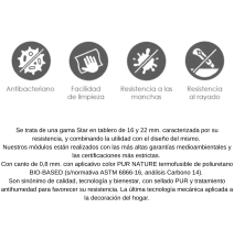 Meyvaser Mueble de salón y TV Conjunto muebles de salón apilable 270 Cm Ancho Color madera y blanco