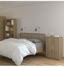 Armario Multiusos Color Roble – Color Blanco – 60 x 90 x 36 cm