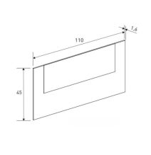 Conjunto Pack Cabecero y 2 Mesitas de Noche,Mesilla de noche 3 Cajones Color Beige, Medidas:110x45x1,6 cm (LargoxAltoxProfundo)